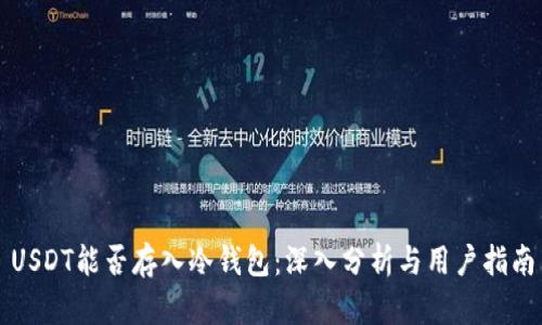 USDT能否存入冷钱包：深入分析与用户指南